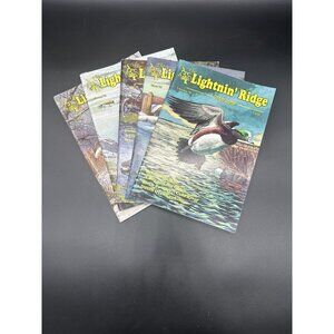 Lightnin Ridge Outdoor Journal Magazine Hunting Fishing Outdoorsman Cabin Decor